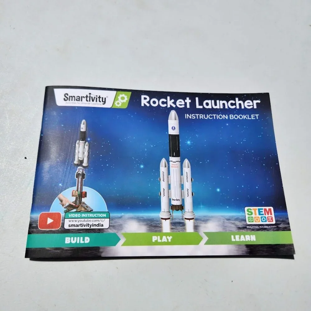 Rocket Launcher Toy Science Space Solar System STEM Toys Physics Engineering Sma
